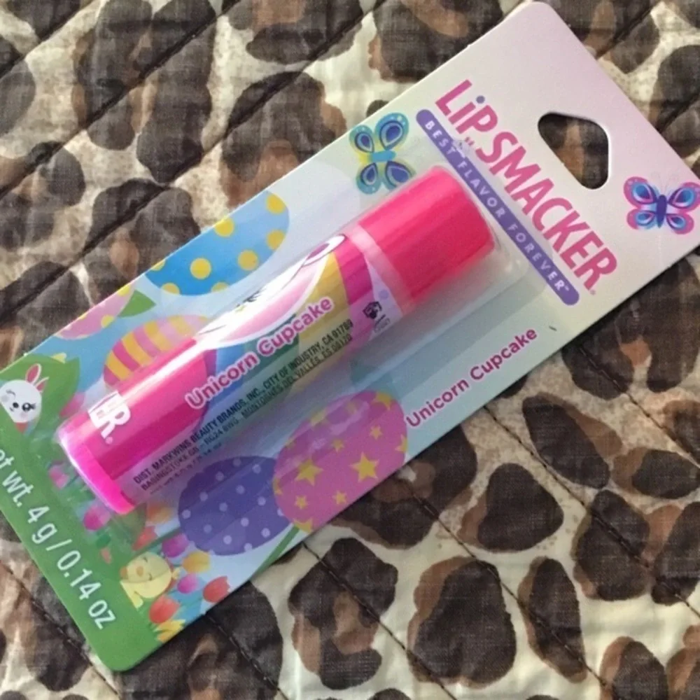 GIFT ALERT! Lip Smackers Lip Balm Fruity Candy Cake Set of 4
